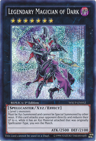 Legendary Magician of Dark [WSUP-EN052] Prismatic Secret Rare | Pegasus Games WI