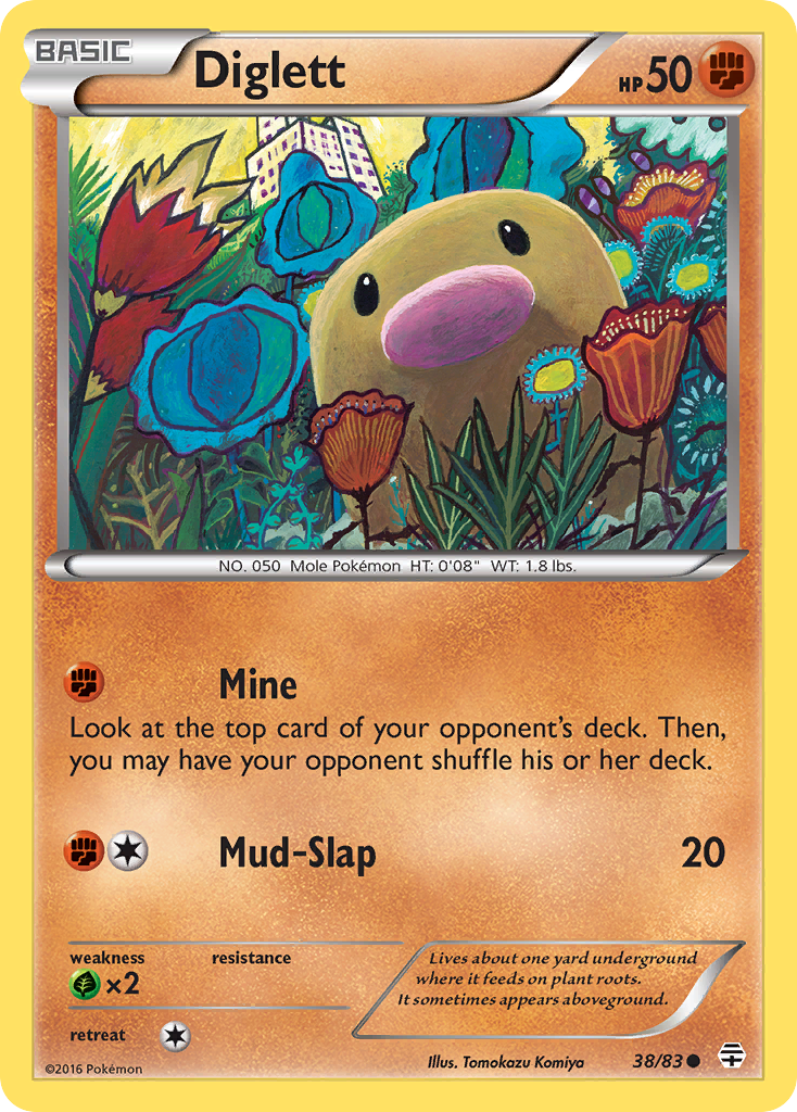 Diglett (38/83) [XY: Generations] | Pegasus Games WI