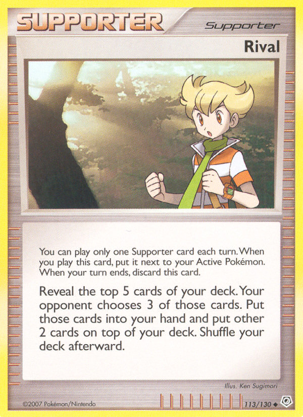 Rival (113/130) [Diamond & Pearl: Base Set] | Pegasus Games WI