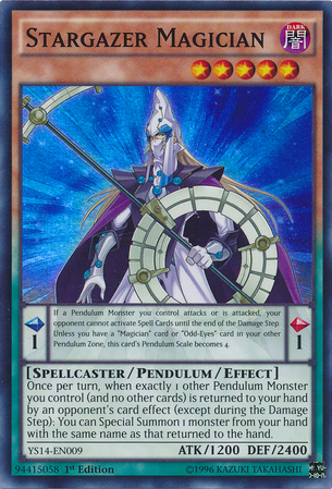 Stargazer Magician [YS14-EN009] Super Rare | Pegasus Games WI