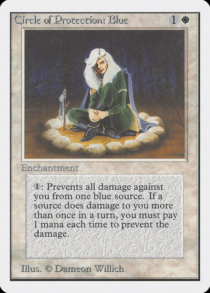 Circle of Protection: Blue [Unlimited Edition] | Pegasus Games WI