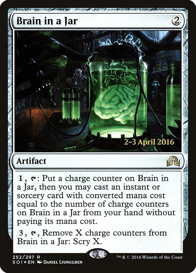 Brain in a Jar [Shadows over Innistrad Prerelease Promos] | Pegasus Games WI