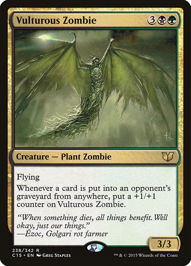 Vulturous Zombie [Commander 2015] | Pegasus Games WI