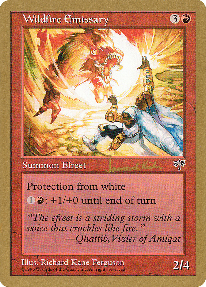 Wildfire Emissary (Janosch Kuhn) [World Championship Decks 1997] | Pegasus Games WI