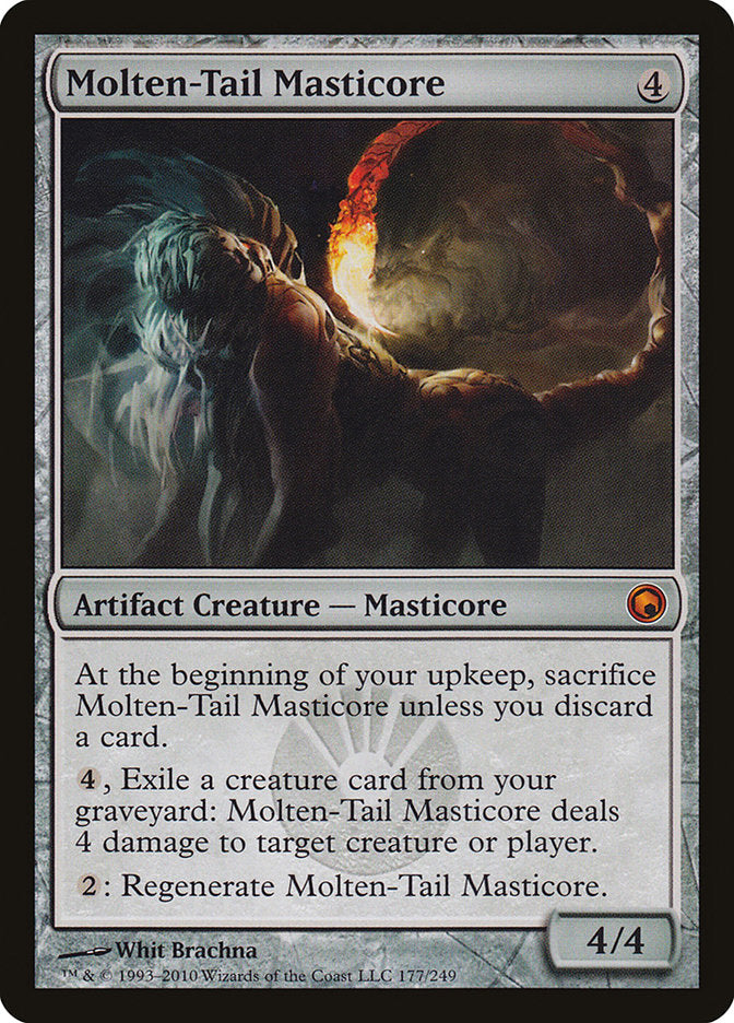 Molten-Tail Masticore [Scars of Mirrodin] | Pegasus Games WI