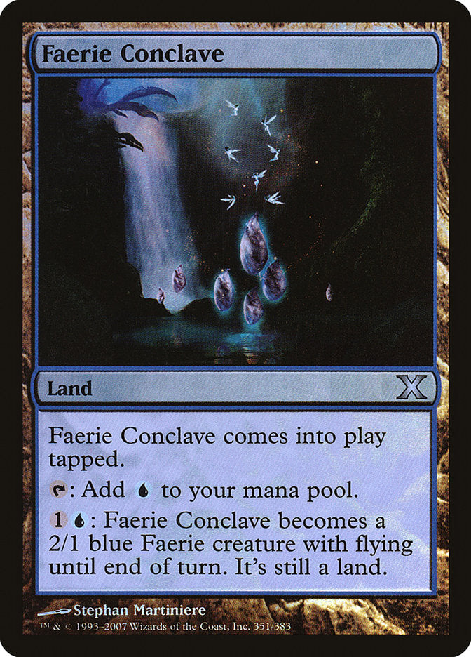 Faerie Conclave (Premium Foil) [Tenth Edition] | Pegasus Games WI