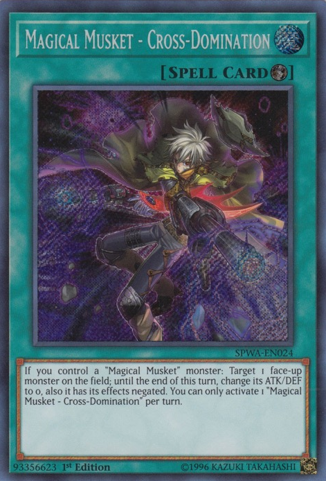 Magical Musket - Cross-Domination [SPWA-EN024] Secret Rare | Pegasus Games WI