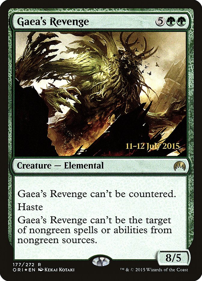 Gaea's Revenge [Magic Origins Prerelease Promos] | Pegasus Games WI