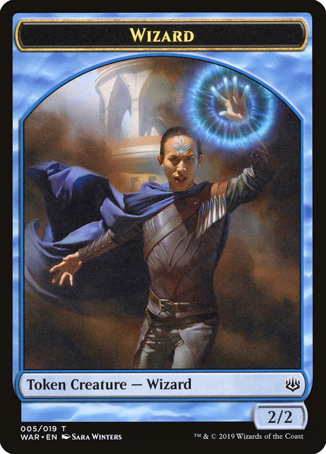 Wizard Token [War of the Spark Tokens] | Pegasus Games WI