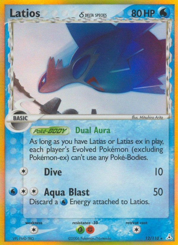 Latios (12/110) (Delta Species) [EX: Holon Phantoms] | Pegasus Games WI