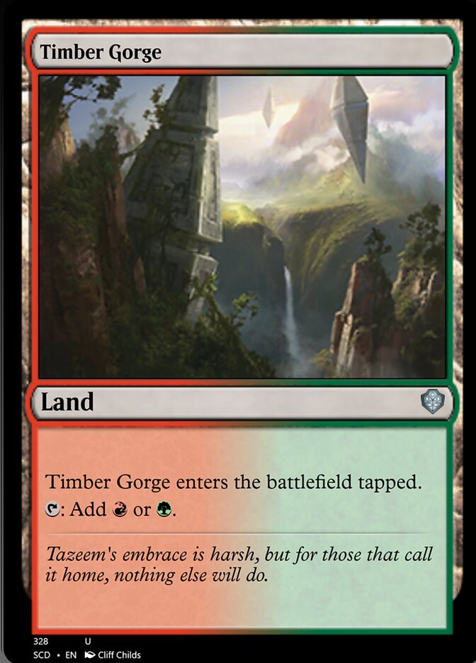 Timber Gorge [Starter Commander Decks] | Pegasus Games WI