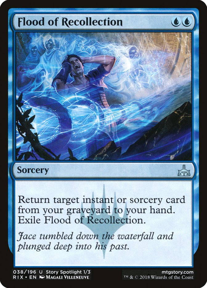 Flood of Recollection [Rivals of Ixalan] | Pegasus Games WI