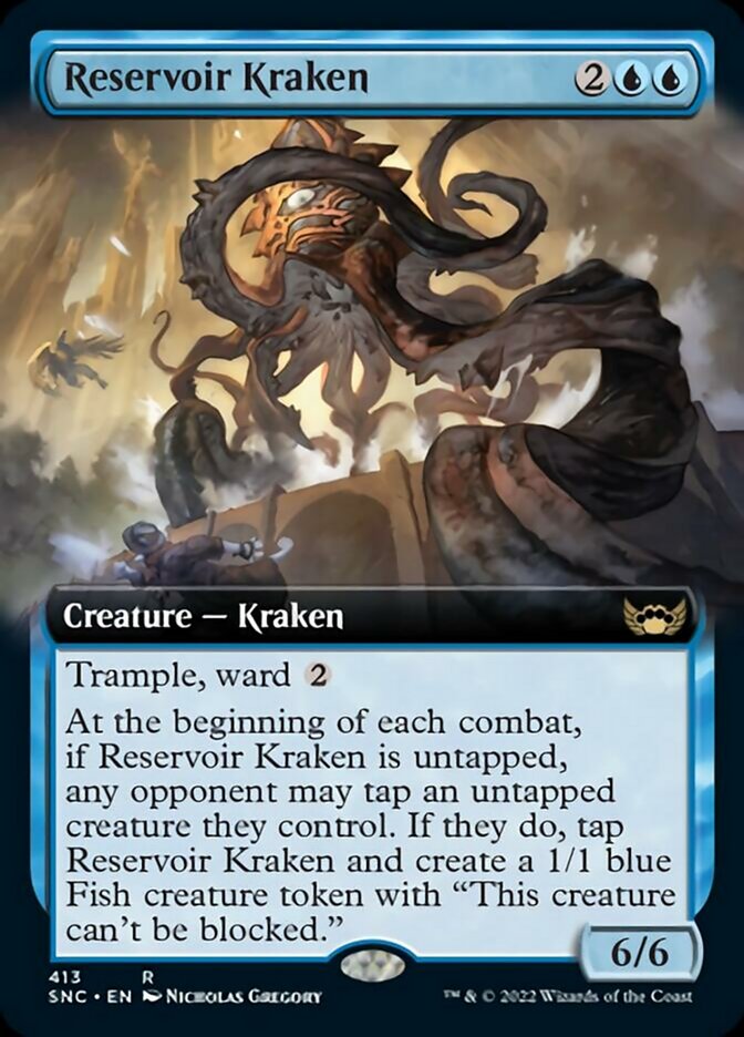 Reservoir Kraken (Extended Art) [Streets of New Capenna] | Pegasus Games WI