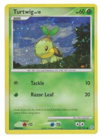 Turtwig (103/130) (Cosmos Holofoil) [Diamond & Pearl: Base Set] | Pegasus Games WI