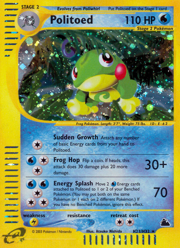Politoed (H23/H32) [Skyridge] | Pegasus Games WI