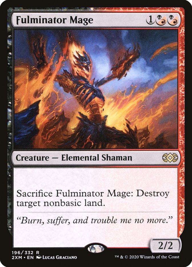 Fulminator Mage [Double Masters] | Pegasus Games WI