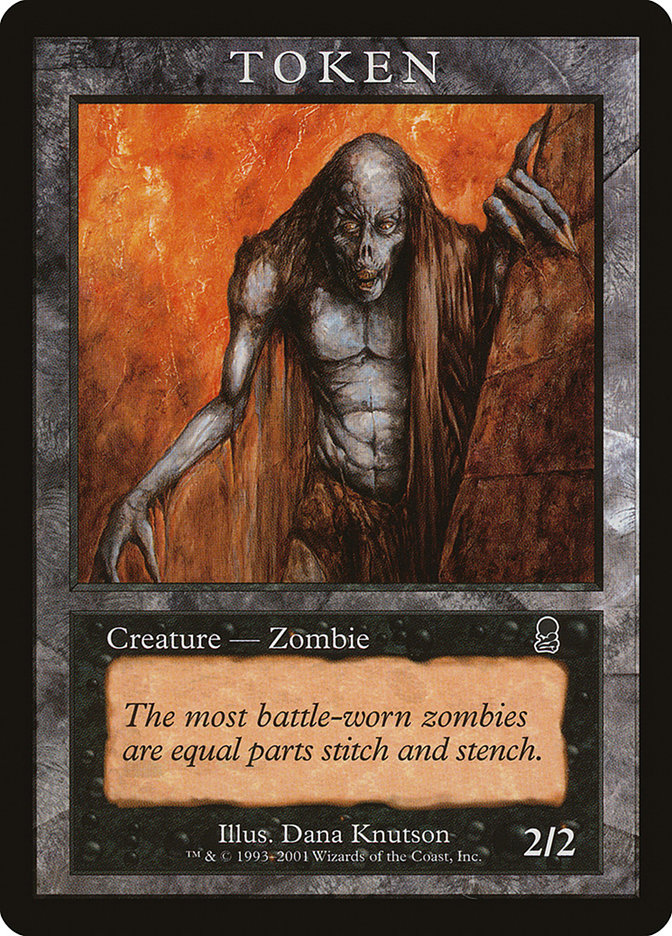 Zombie Token [Magic Player Rewards 2002] | Pegasus Games WI