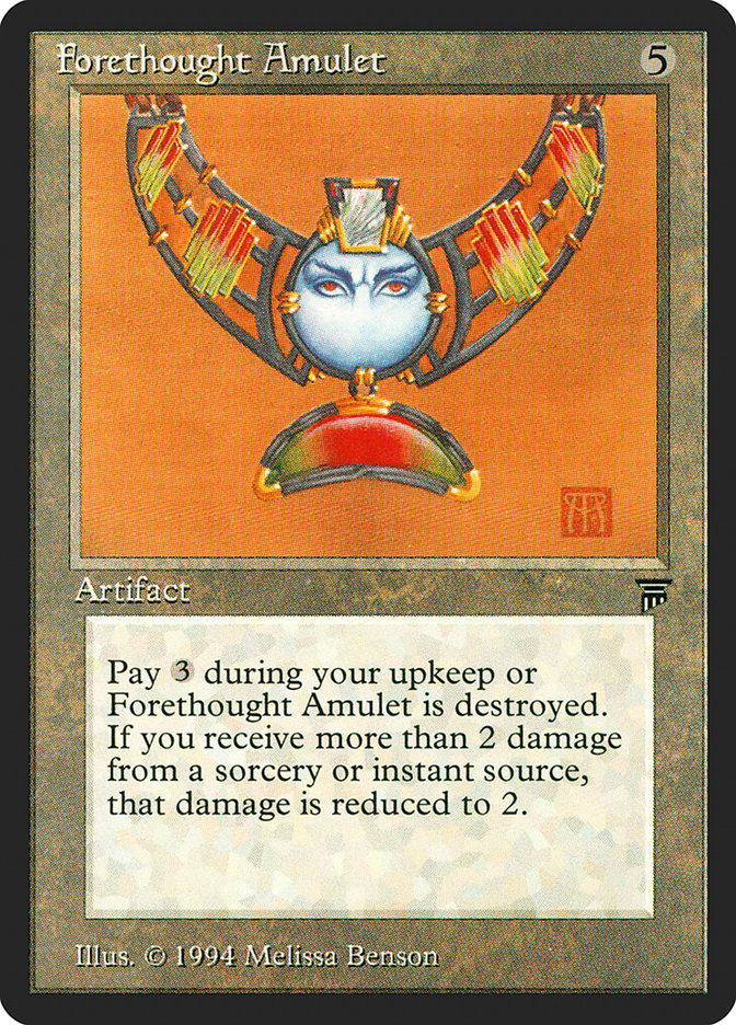 Forethought Amulet [Legends] | Pegasus Games WI