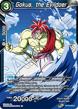 Gokua, the Evildoer (Common) [BT13-048] | Pegasus Games WI