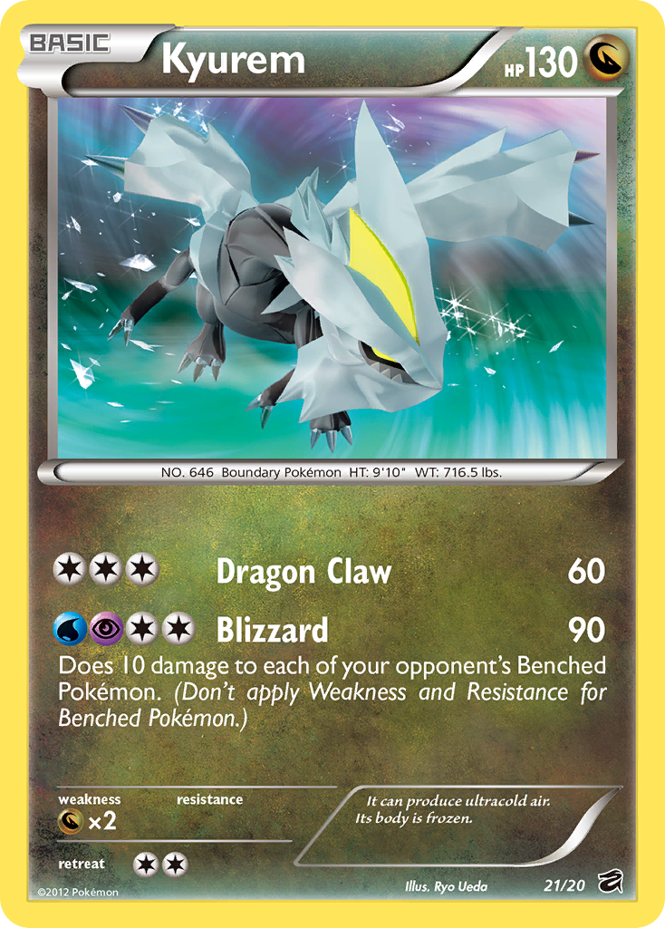 Kyurem (21/20) [Black & White: Dragon Vault] | Pegasus Games WI