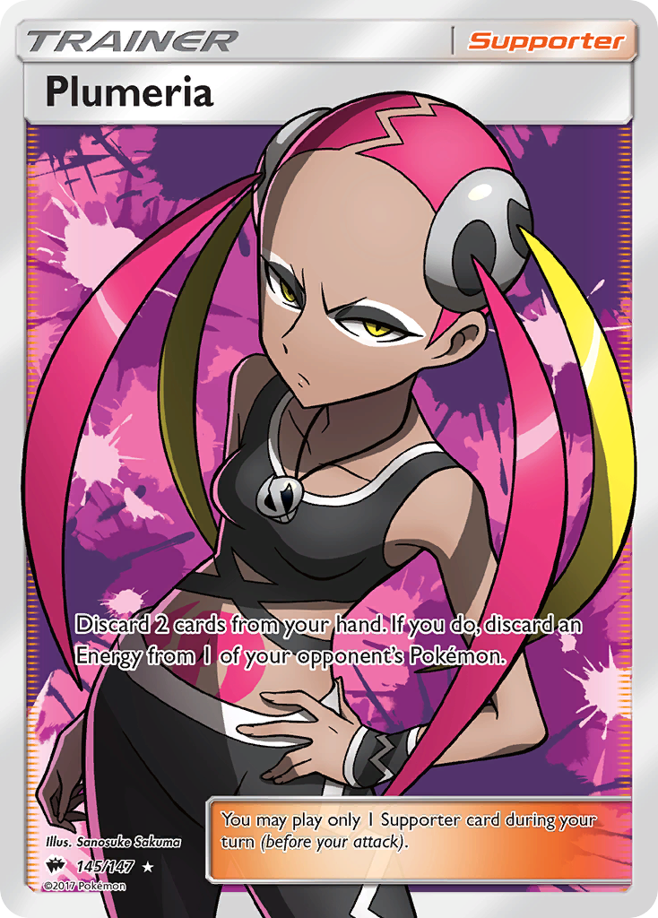 Plumeria (145/147) [Sun & Moon: Burning Shadows] | Pegasus Games WI