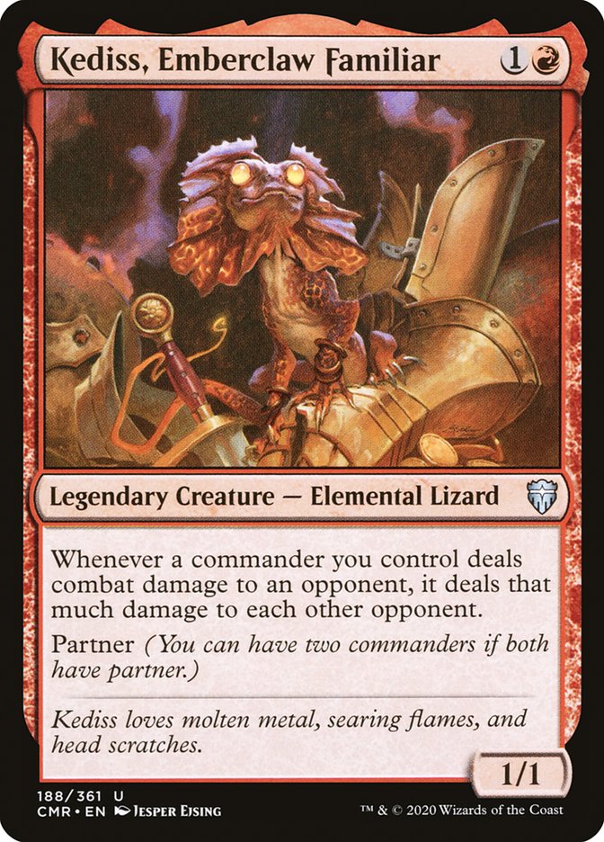 Kediss, Emberclaw Familiar [Commander Legends] | Pegasus Games WI