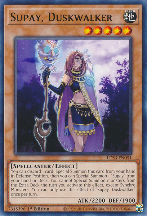 Supay, Duskwalker [LDS3-EN051] Common | Pegasus Games WI