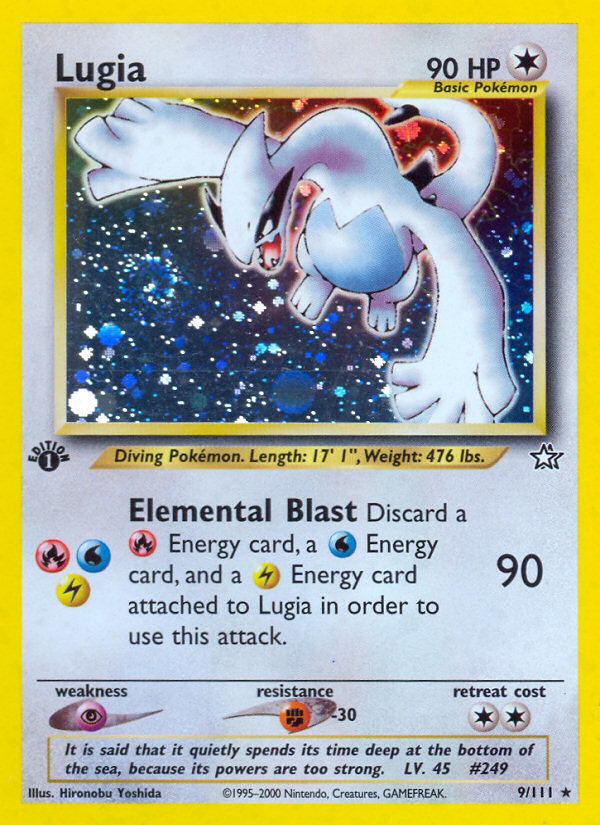 Lugia (9/111) [Neo Genesis 1st Edition] | Pegasus Games WI