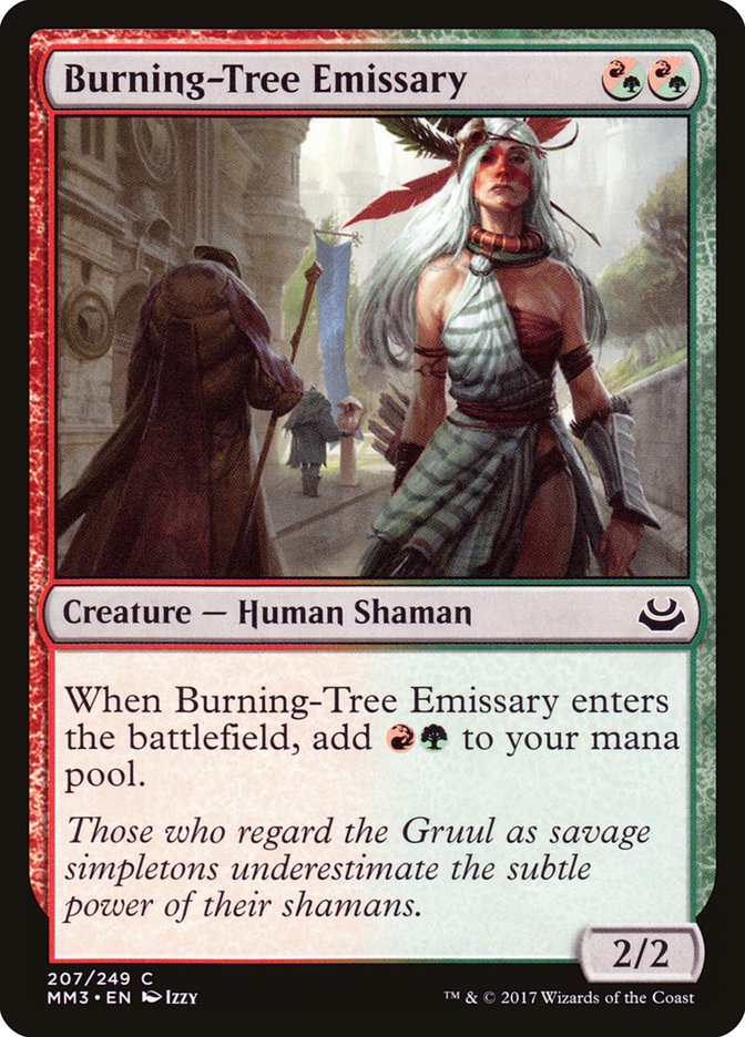 Burning-Tree Emissary [Modern Masters 2017] | Pegasus Games WI