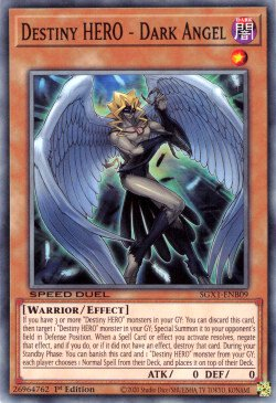 Destiny HERO - Dark Angel [SGX1-ENB09] Common | Pegasus Games WI