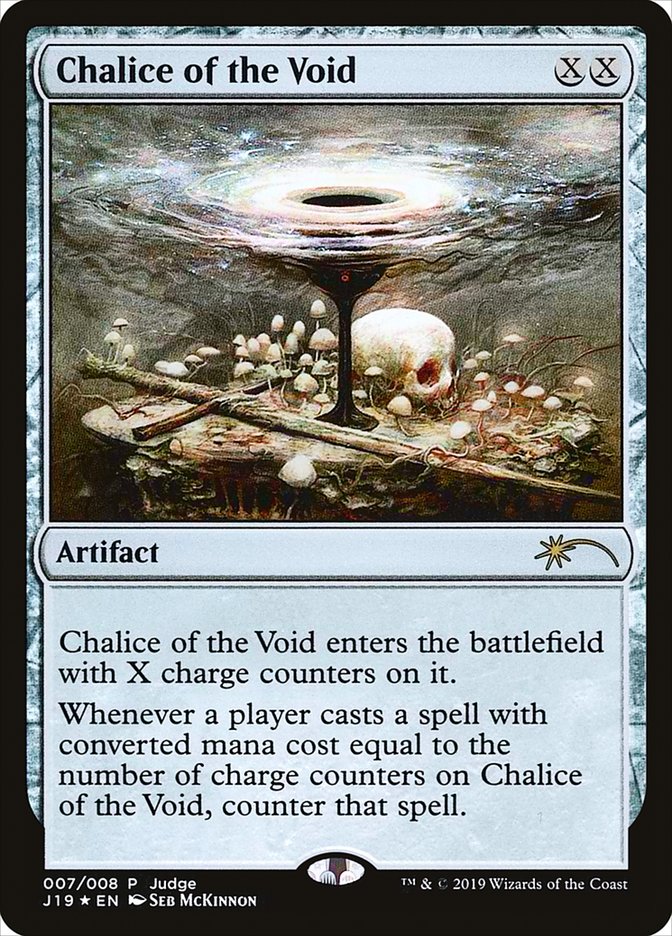 Chalice of the Void [Judge Gift Cards 2019] | Pegasus Games WI