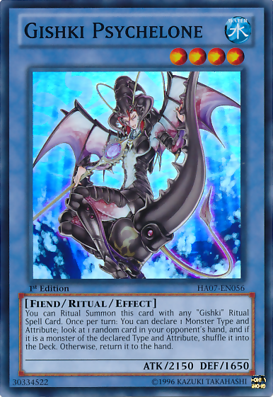 Gishki Psychelone [HA07-EN056] Super Rare | Pegasus Games WI