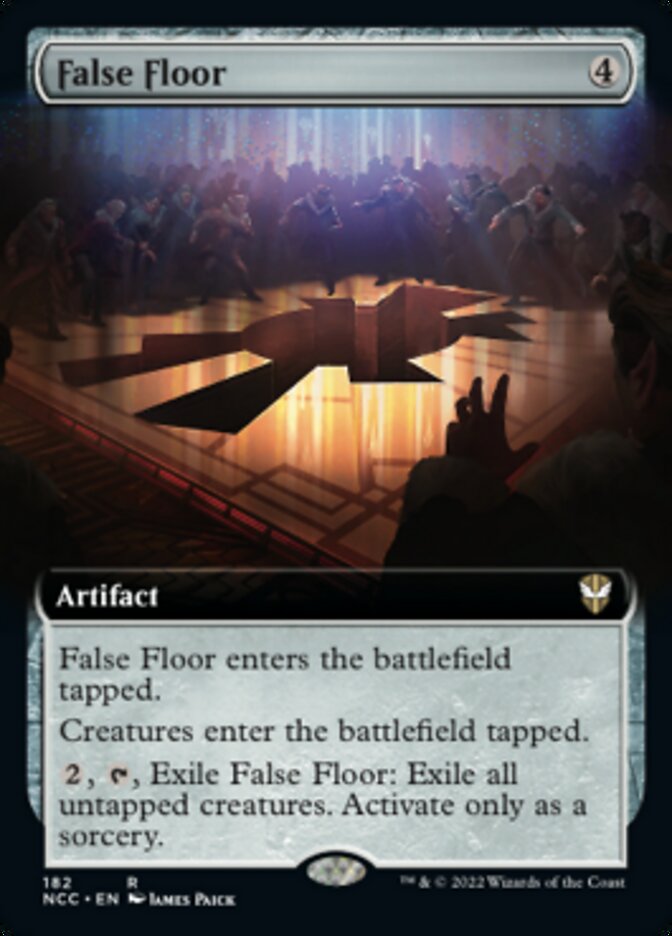 False Floor (Extended Art) [Streets of New Capenna Commander] | Pegasus Games WI