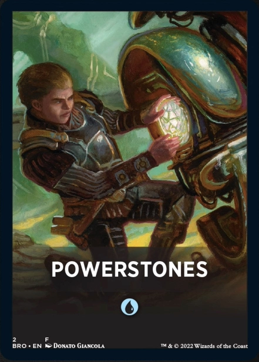 Powerstones Theme Card [The Brothers' War Tokens] | Pegasus Games WI