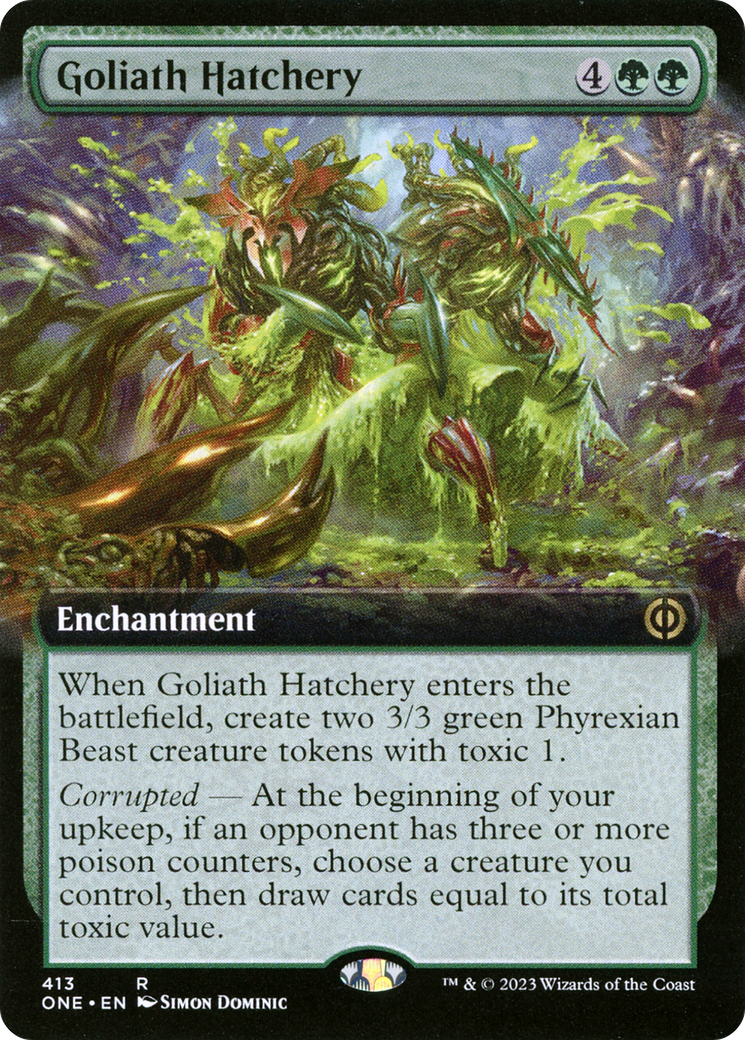 Goliath Hatchery (Extended Art) [Phyrexia: All Will Be One] | Pegasus Games WI