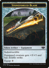 Stoneforged Blade // Germ Double-Sided Token [Commander 2014 Tokens] | Pegasus Games WI