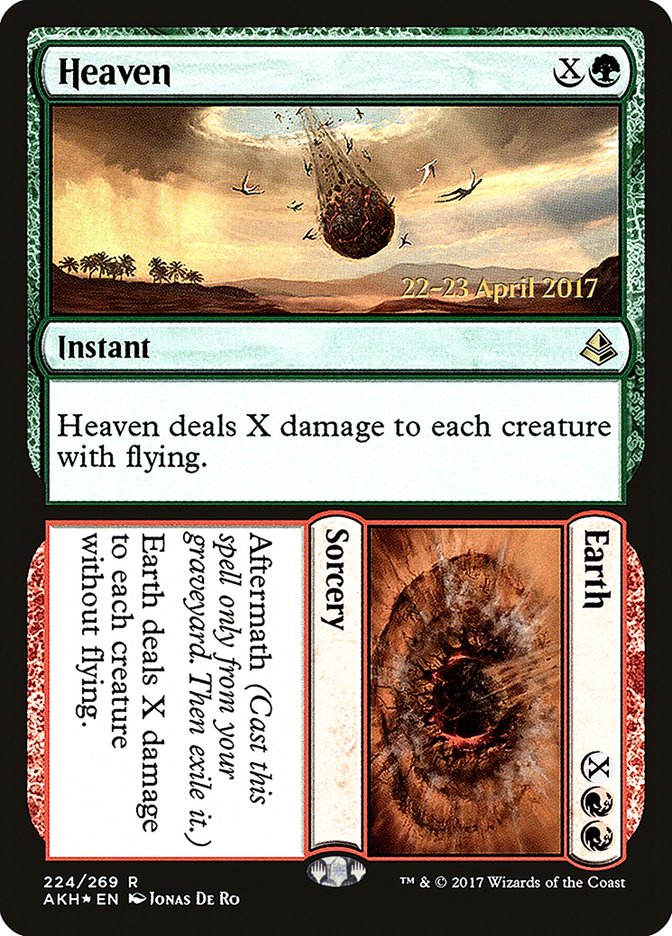 Heaven // Earth [Amonkhet Prerelease Promos] | Pegasus Games WI