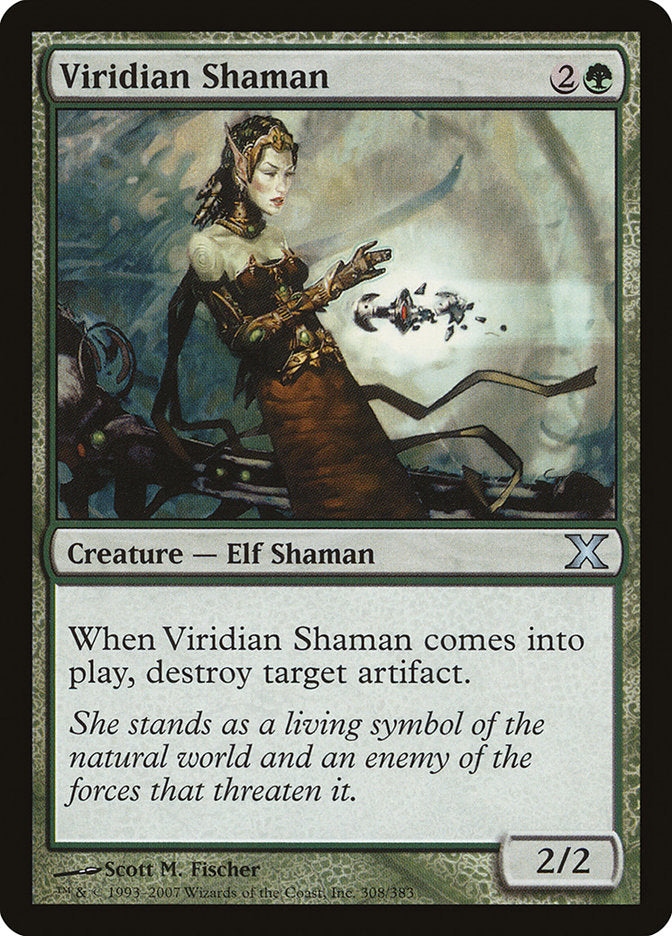 Viridian Shaman [Tenth Edition] | Pegasus Games WI