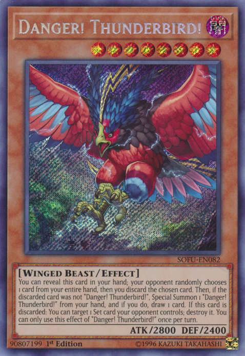 Danger! Thunderbird! [SOFU-EN082] Secret Rare | Pegasus Games WI