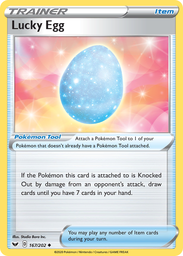 Lucky Egg (167/202) [Sword & Shield: Base Set] | Pegasus Games WI