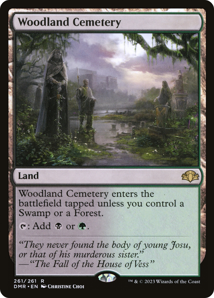 Woodland Cemetery [Dominaria Remastered] | Pegasus Games WI