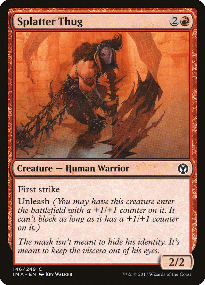 Splatter Thug [Iconic Masters] | Pegasus Games WI