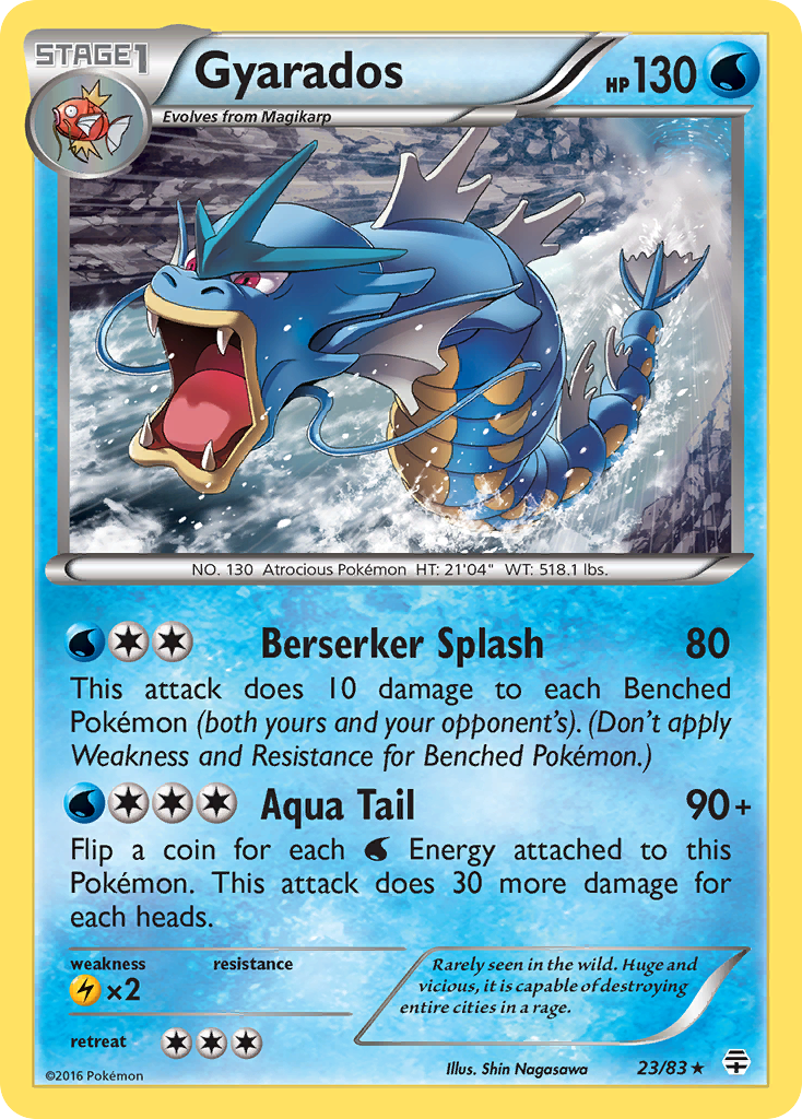 Gyarados (23/83) [XY: Generations] | Pegasus Games WI