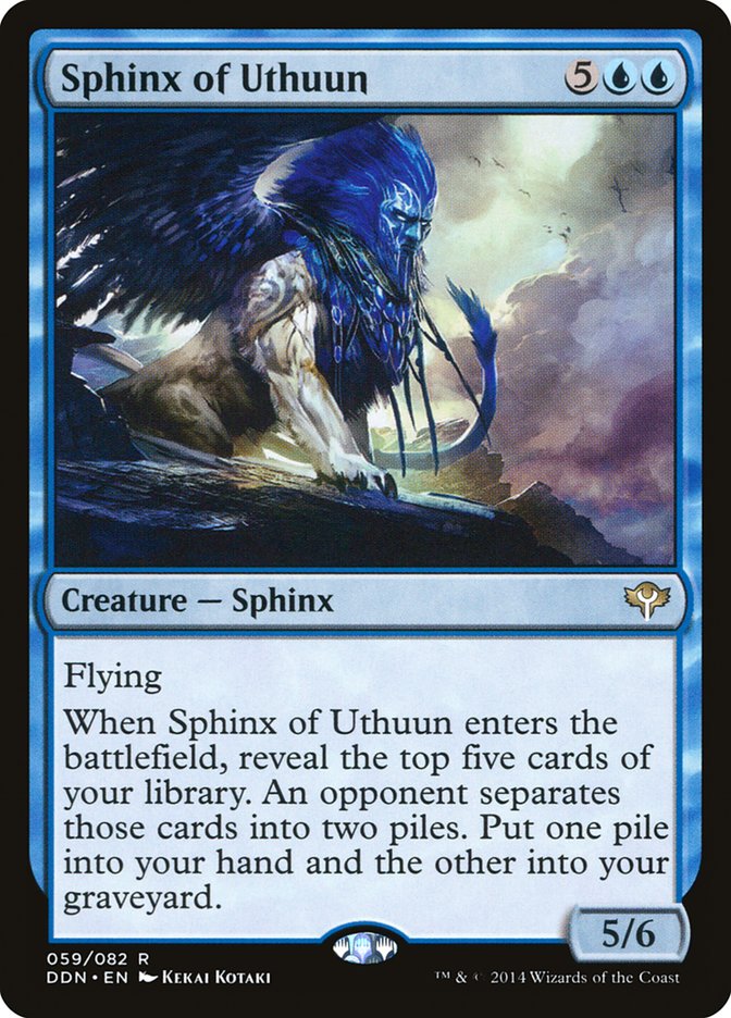 Sphinx of Uthuun [Duel Decks: Speed vs. Cunning] | Pegasus Games WI