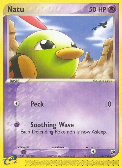 Natu (69/100) [EX: Sandstorm] | Pegasus Games WI