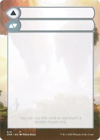 Helper Card (8/9) [Zendikar Rising Tokens] | Pegasus Games WI