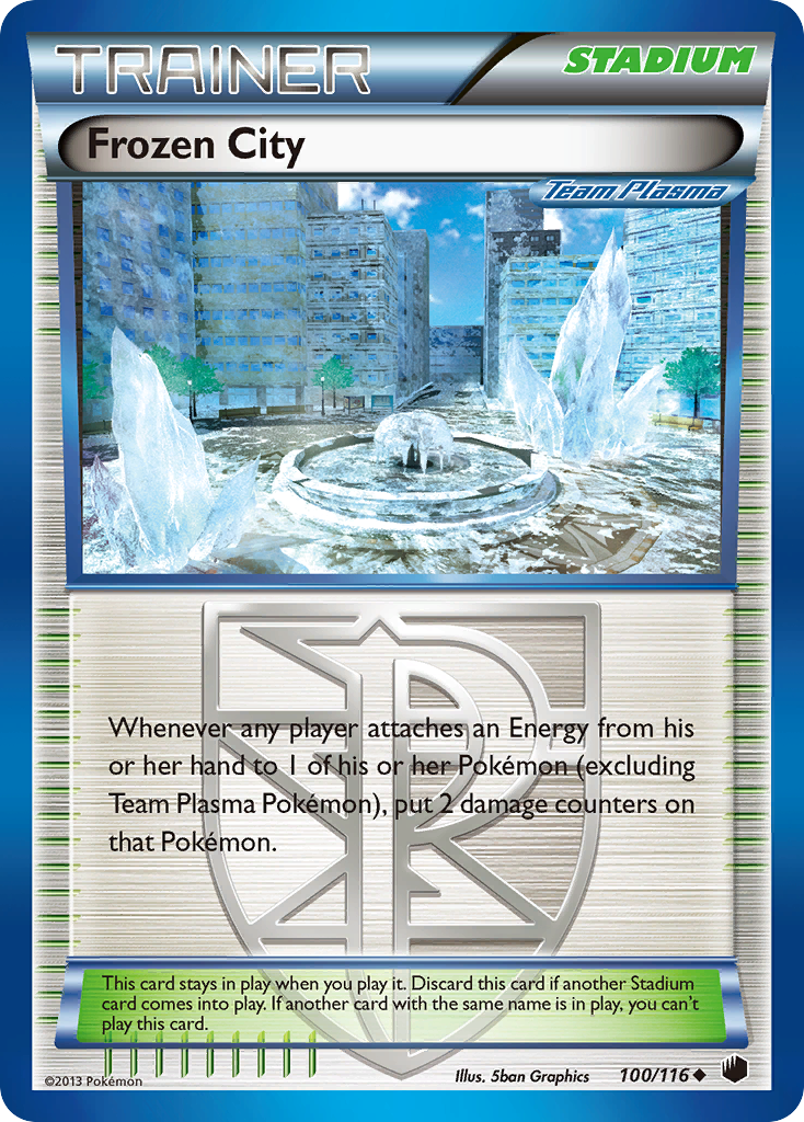Frozen City (100/116) [Black & White: Plasma Freeze] | Pegasus Games WI