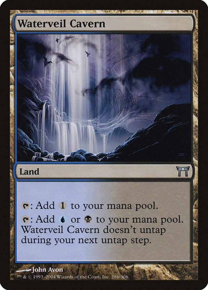 Waterveil Cavern [Champions of Kamigawa] | Pegasus Games WI