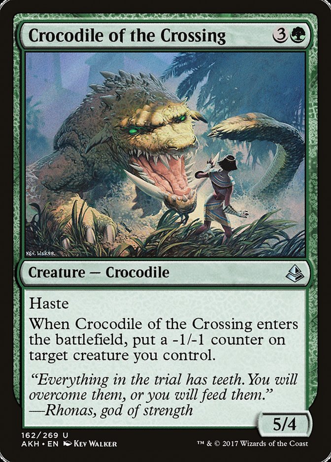 Crocodile of the Crossing [Amonkhet] | Pegasus Games WI