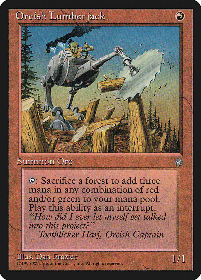 Orcish Lumberjack [Ice Age] | Pegasus Games WI